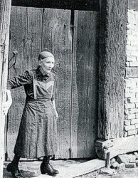 Anna Hempelmann die letzte Bewohnerin von Beiningshof