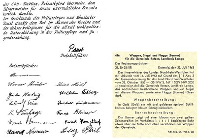 Das letzte Gemeinderatsprotokoll